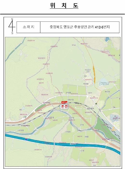 충청북도 영동군 추풍령면 관리 412-5 답 경매 사진 5