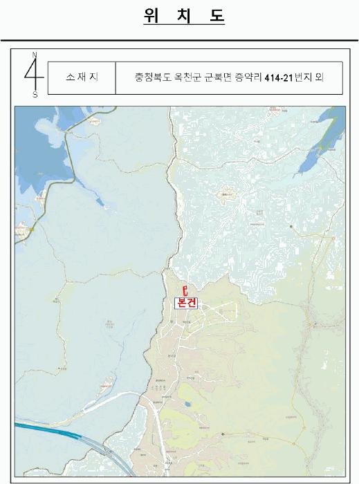 충청북도 옥천군 군북면 증약리 414-21 주택 경매 사진 19