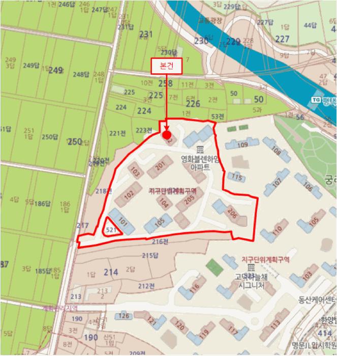 경기도 평택시 고덕면 궁리 520 평택영화블렌하임아파트 202동 5층501호 아파트 경매 사진 9