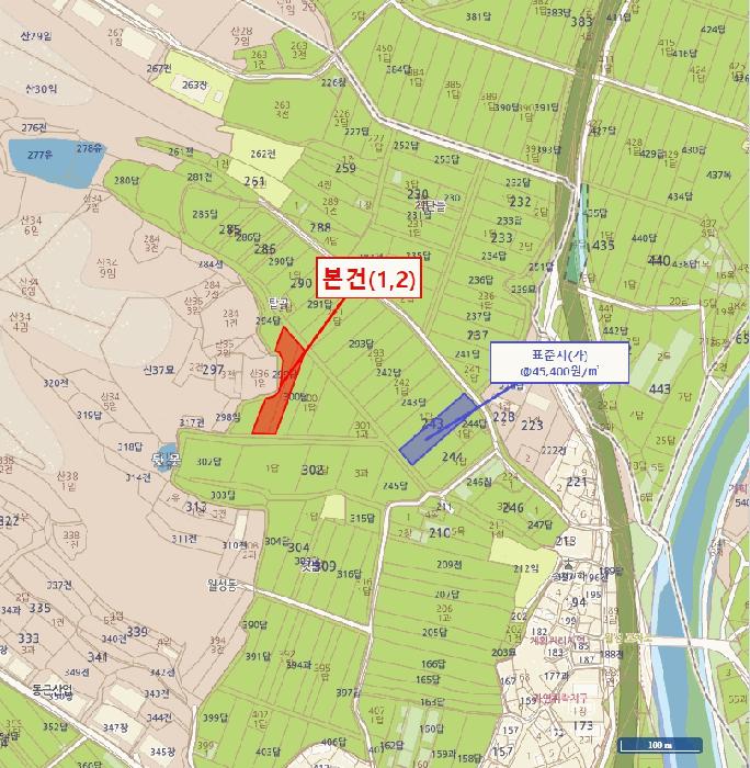 경상북도 영천시 청통면 송천리 299 답 경매 사진 6