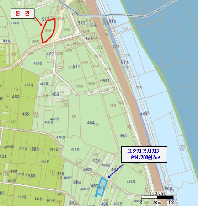경상북도 칠곡군 약목면 덕산리 512-33 목장용지 경매 사진 17