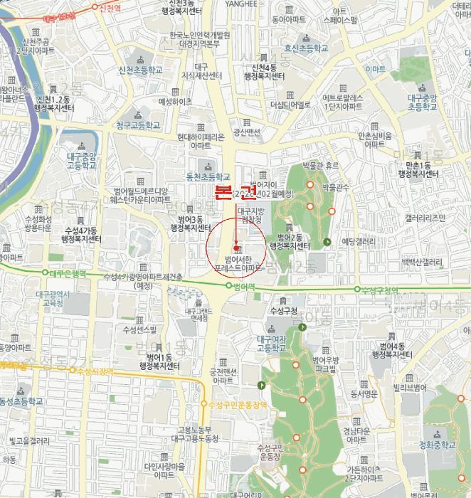 대구광역시 수성구 범어동 177-1 범어서한포레스트 15층201동1502호 오피스텔 경매 사진 20