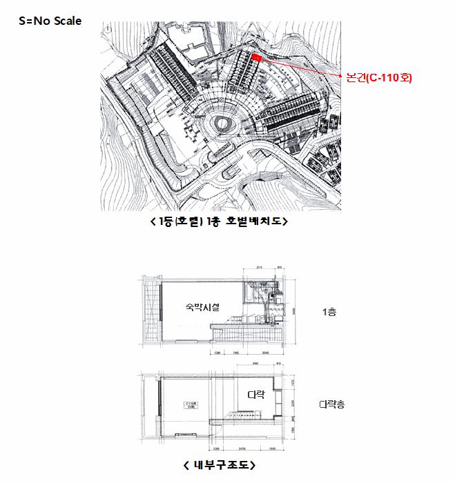 강원특별자치도 평창군 대관령면 횡계리 245-66 라마다호텔앤스위트강원평창 1(호텔)동 1층씨-110호 콘도(호텔) 경매 사진 6
