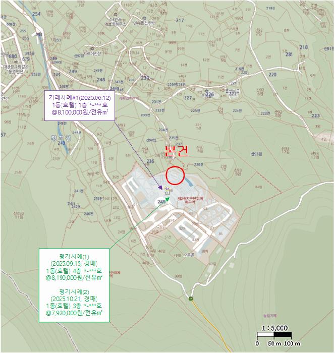 강원특별자치도 평창군 대관령면 횡계리 245-66 라마다호텔앤스위트강원평창 1(호텔)동 1층씨-110호 콘도(호텔) 경매 사진 8