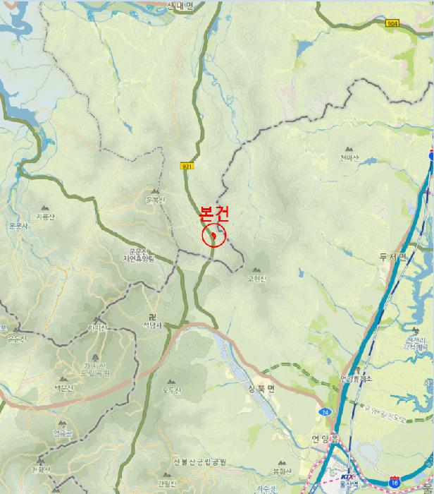 경상북도 경주시 산내면 대현리 산323-12 임야 경매 사진 6