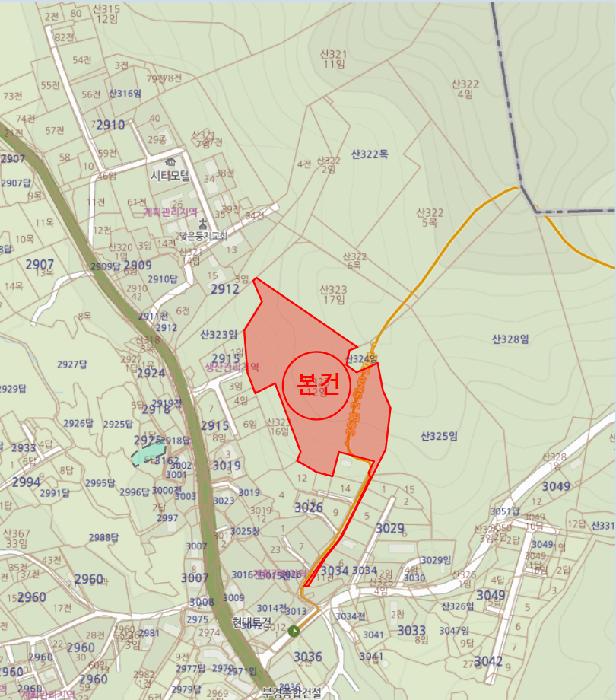 경상북도 경주시 산내면 대현리 산323-12 임야 경매 사진 7