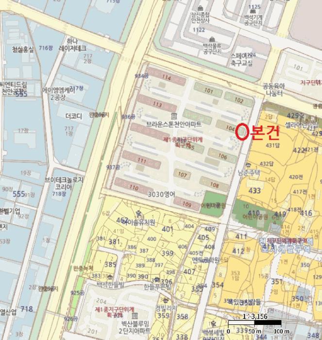 충청남도 천안시 서북구 백석동 930 브라운스톤 천안 104동 14층1401호 아파트 경매 사진 10