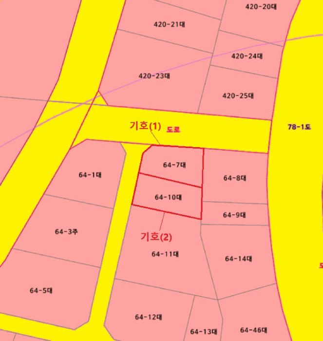 부산광역시 금정구 부곡동 64-7 대지 경매 사진 10