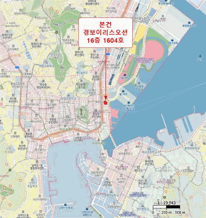 부산광역시 중구 중앙동5가 18 경보이리스오션 16층1604호 오피스텔 경매 사진 12