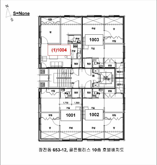 부산광역시 금정구 장전동 653-12 골든팰리스 10층1004호 오피스텔 경매 사진 9