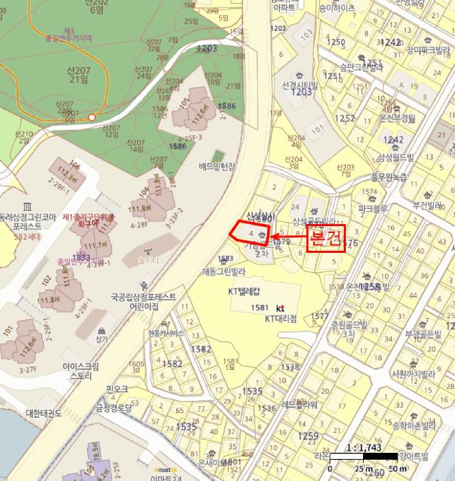 부산광역시 동래구 온천동 1580-4 가람골드빌2차 에이동 2층202호 다세대(빌라) 경매 사진 8