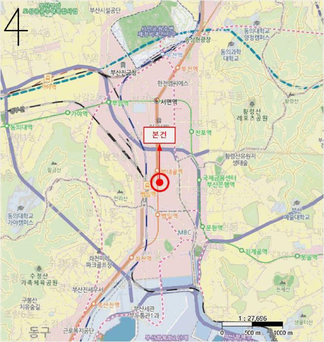 부산광역시 부산진구 범천동 848-8 부산 범일 로얄팰리스 2차 8층801호 오피스텔 경매 사진 13