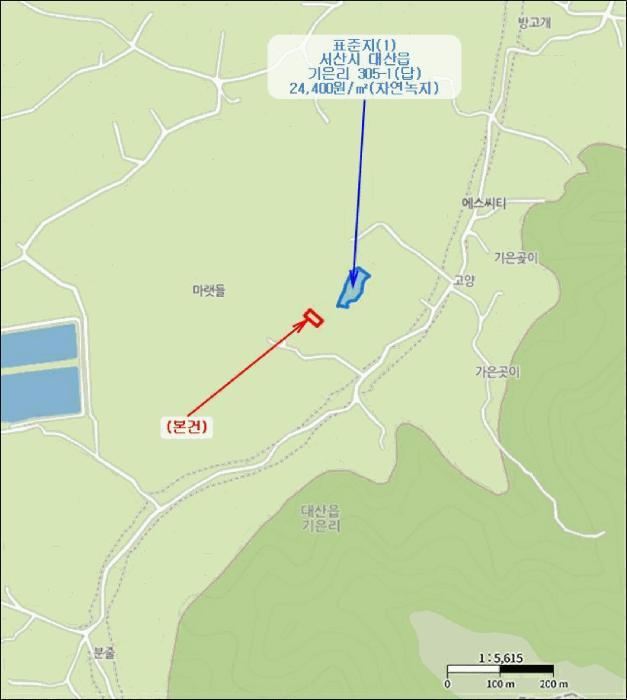 충청남도 서산시 대산읍 기은리 304-2 답 경매 사진 7