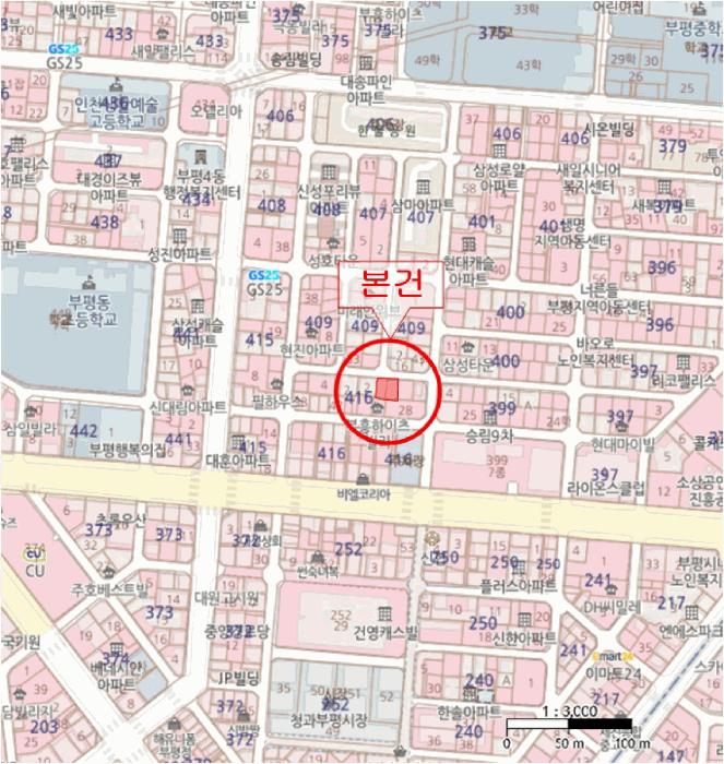 인천광역시 부평구 부평동 416-31 리치카운티 7층701호 오피스텔 경매 사진 11