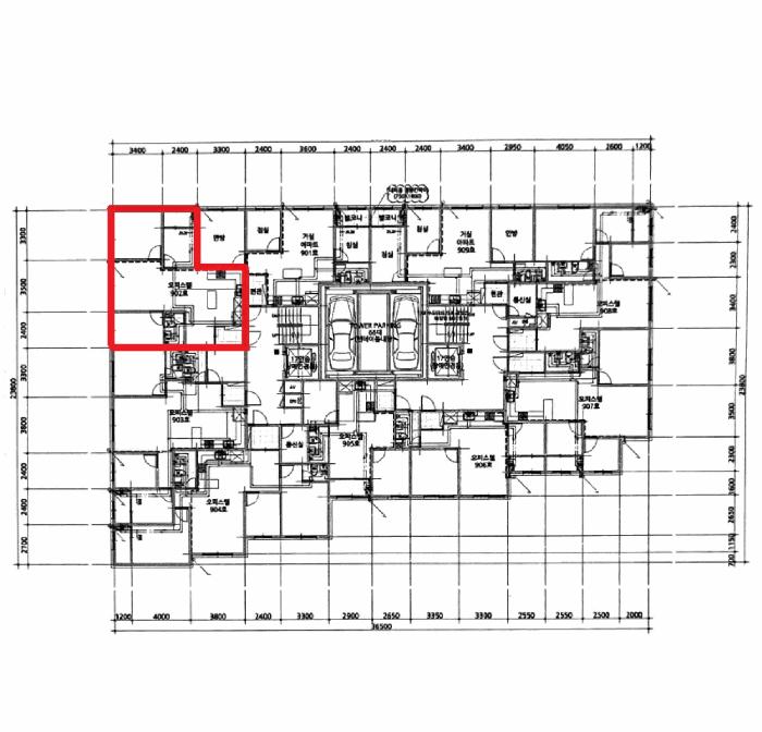 인천광역시 부평구 부평동 436-15 센트럴아파트 9층902호 오피스텔 경매 사진 19