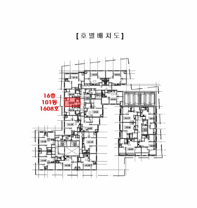 인천광역시 부평구 부평동 534-88 부평룩소르주상복합아파트 16층101동1608호 오피스텔 경매 사진 12