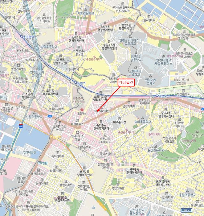 인천광역시 미추홀구 숭의동 148-52 진용아이빌 7층703호 오피스텔 경매 사진 11