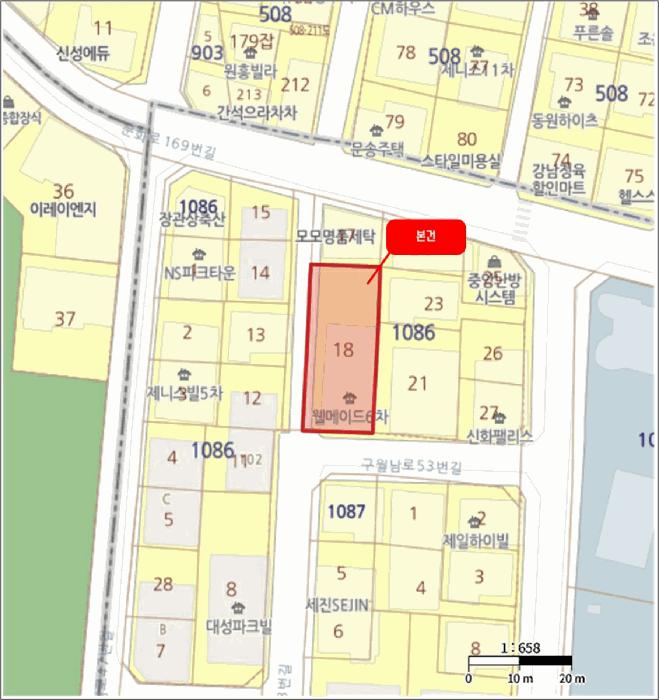 인천광역시 남동구 구월동 1086-18 웰메이드6차 2층203호 다세대(빌라) 경매 사진 10