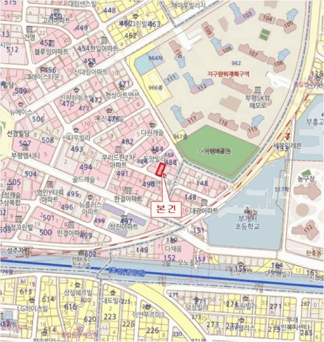 인천광역시 부평구 부평동 489-2 드림빌리지 3층302호 다세대(빌라) 경매 사진 11