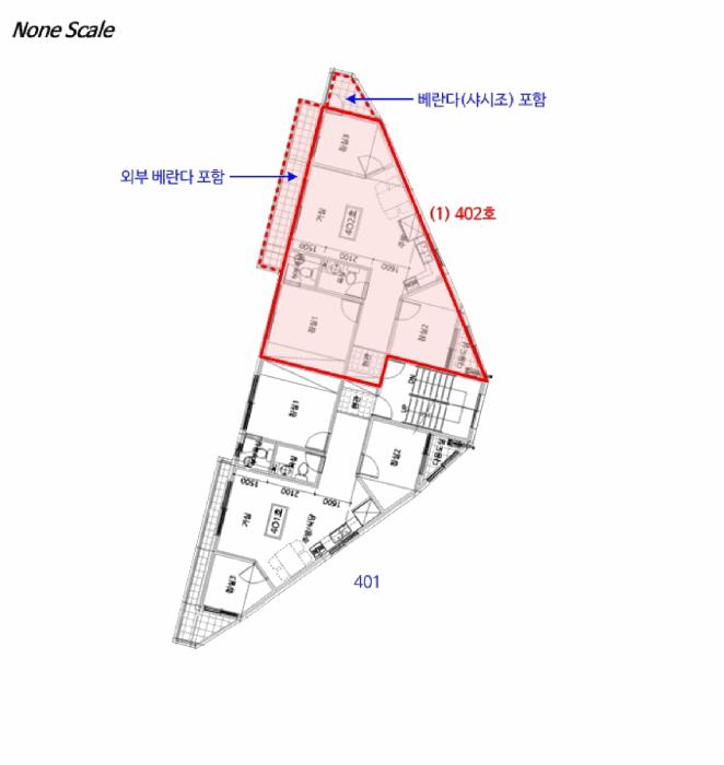 인천광역시 서구 검암동 683-6 이레케슬 1동 4층402호 다세대(빌라) 경매 사진 10