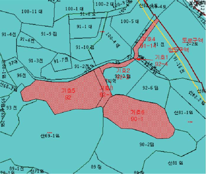 강원특별자치도 양양군 현남면 원포리 92-4 답 경매 사진 15