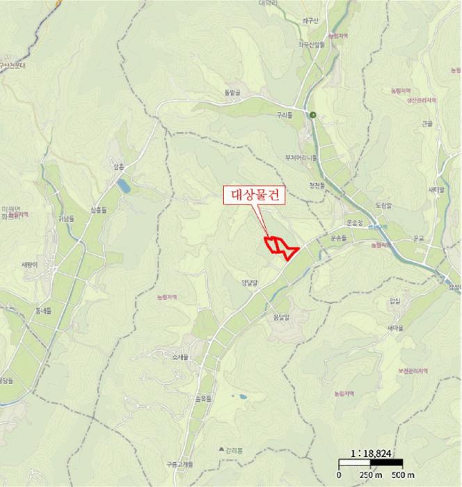 충청북도 청주시 상당구 미원면 운용리 산15 임야 경매 사진 17