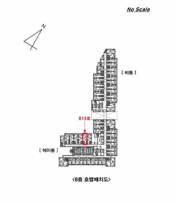 경기도 화성시 병점동 376-11 병점역써밋프라움에이동 8층813호 오피스텔 경매 사진 12