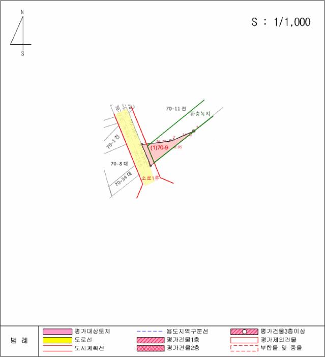 경기도 가평군 가평읍 대곡리 70-9 답 경매 사진 9