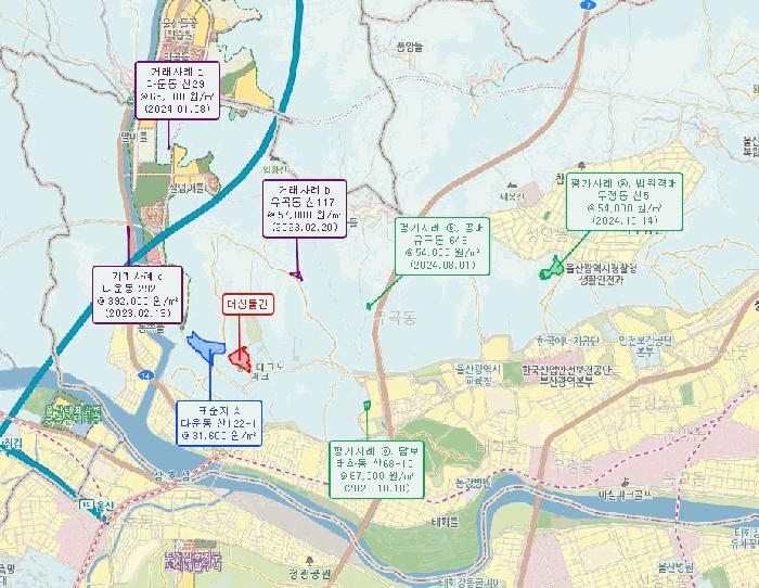 울산광역시 중구 다운동 425-4 목장용지 경매 사진 11