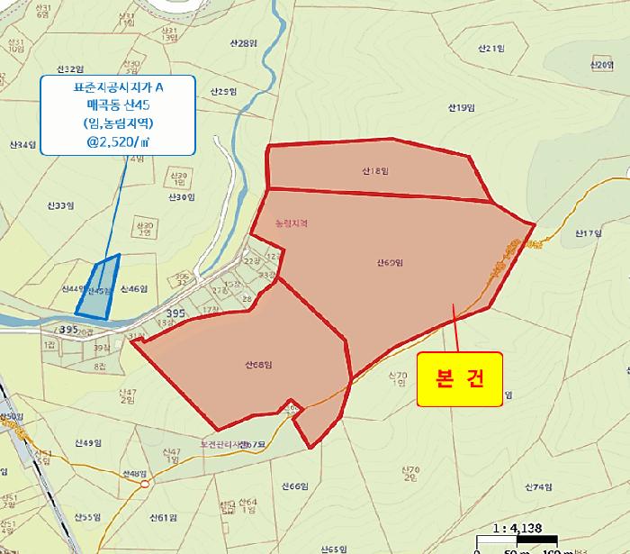 울산광역시 북구 매곡동 산18 임야 경매 사진 17