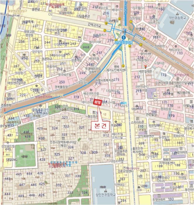 인천광역시 남동구 간석동 315-5 간석트인자리애 6층601호 오피스텔 경매 사진 11