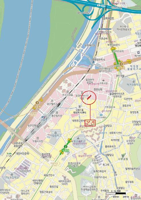 부산광역시 북구 구포동 427 대지 경매 사진 6