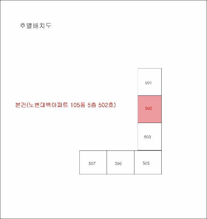 대구광역시 수성구 노변동 440 노변대백아파트 105동 5층502호 아파트 경매 사진 8