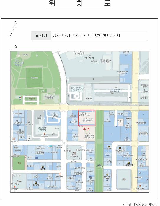 광주광역시 광산구 쌍암동 676-2 에이엠시티센트럴파크 6층602호 오피스텔 경매 사진 8