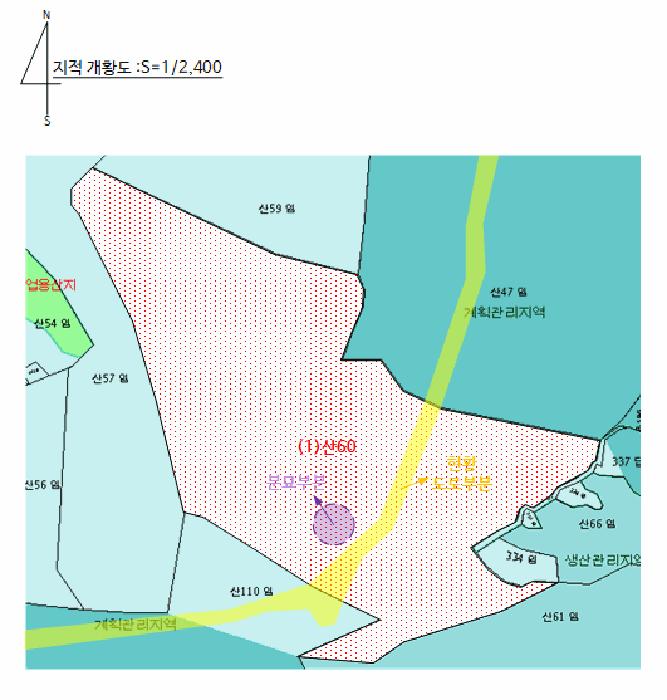 경상남도 의령군 부림면 묵방리 산60 임야 경매 사진 9
