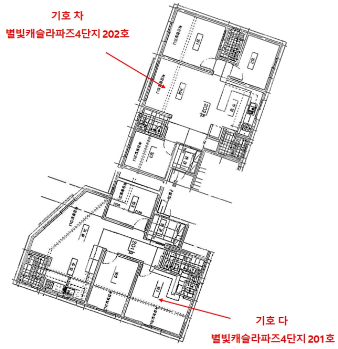경기도 고양시 덕양구 흥국사길 40-10, 3층301호 (지축동,별빛캐슬라파즈(5단지)) 외 23개호 외 7필지 다세대주택 경매 사진 125