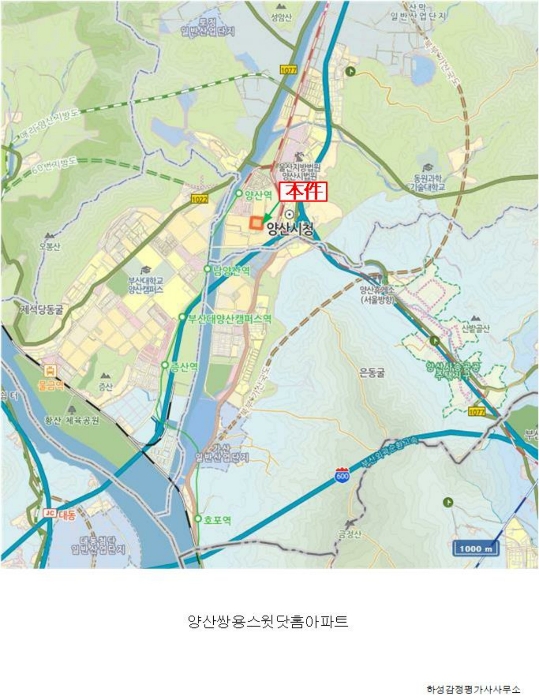 경남 양산시 남부동 601-1, 106동 7층704호 (남부동,양산신도시쌍용아파트) 아파트 경매 사진 4