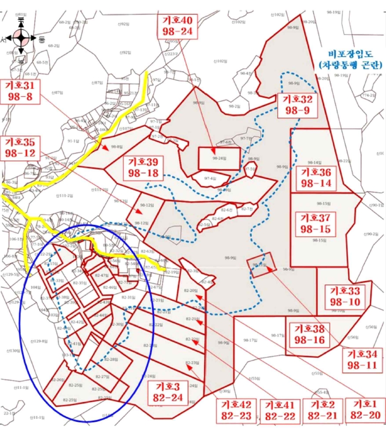 경기도 광주시 퇴촌면 관음리 82-20 외 41필지 임야 경매 사진 86