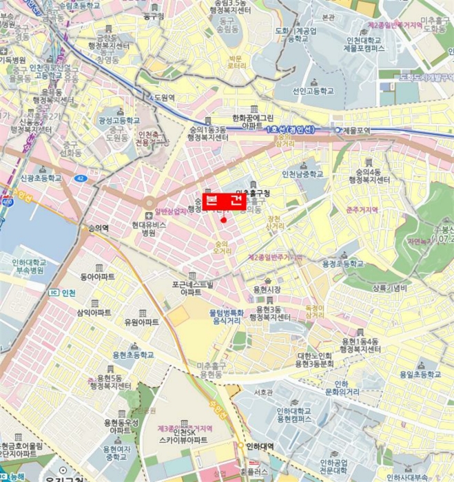 인천 미추홀구 숭의동 185-38, 10층1001호 (숭의동,아름타워) 외 1필지 오피스텔(주거) 경매 사진 10
