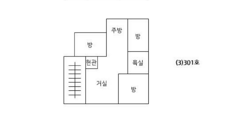 전북 익산시 용안면 덕용리 133-1, 3층301호 연립주택 경매 사진 7