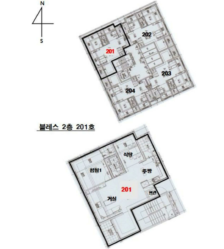대전 중구 선화동 369-2, 2층201호 (선화동,블레스) 아파트 경매 사진 19