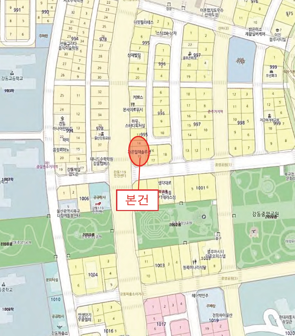울산 북구 산하동 995-14, 4층404호 (산하동,강동블루마더테라스) 근린상가 경매 사진 21