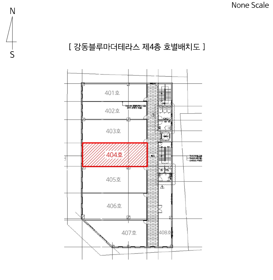 울산 북구 산하동 995-14, 4층404호 (산하동,강동블루마더테라스) 근린상가 경매 사진 22