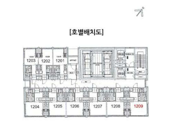 서울 동대문구 용두동 255-70, 12층1209호 (용두동,청계다우아트리체디벨) 오피스텔(주거) 경매 사진 12