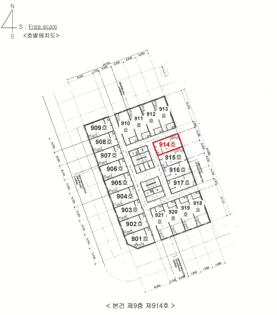 경기 수원시 권선구 금곡동 1118-3, 9층914호 (금곡동,커낼파크) 오피스텔(주거) 경매 사진 16