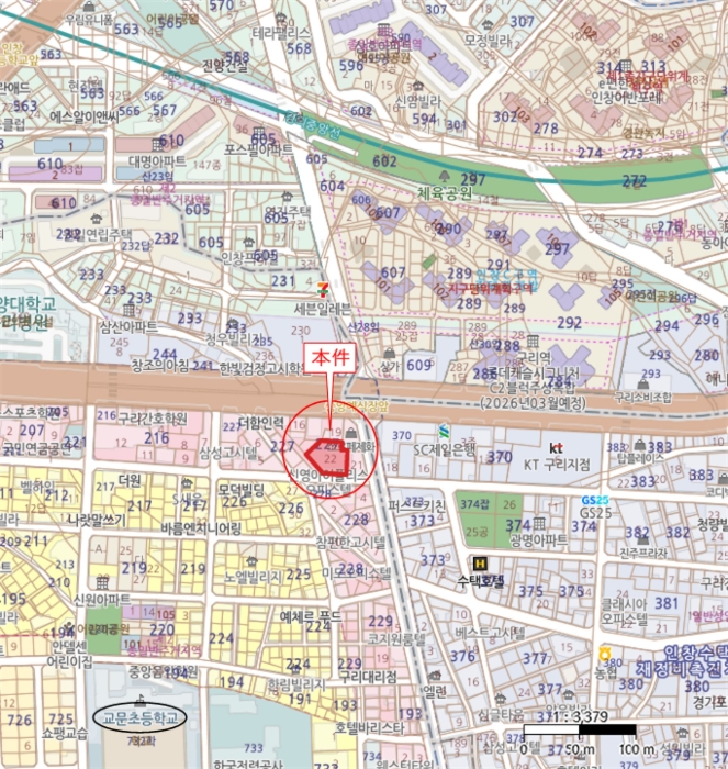 경기 구리시 교문동 227-22, 13층1307호 (교문동,구리아이폴리스) 오피스텔(주거) 경매 사진 12
