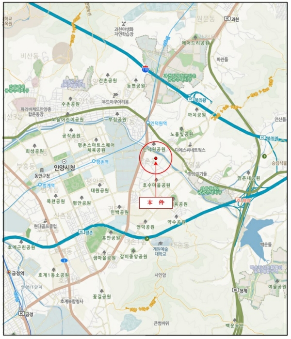 경기 안양시 동안구 평촌동 75-2, 105동 21층2103호 (평촌동,인덕원대우아파트푸른마을) 외 1필지 아파트 경매 사진 11