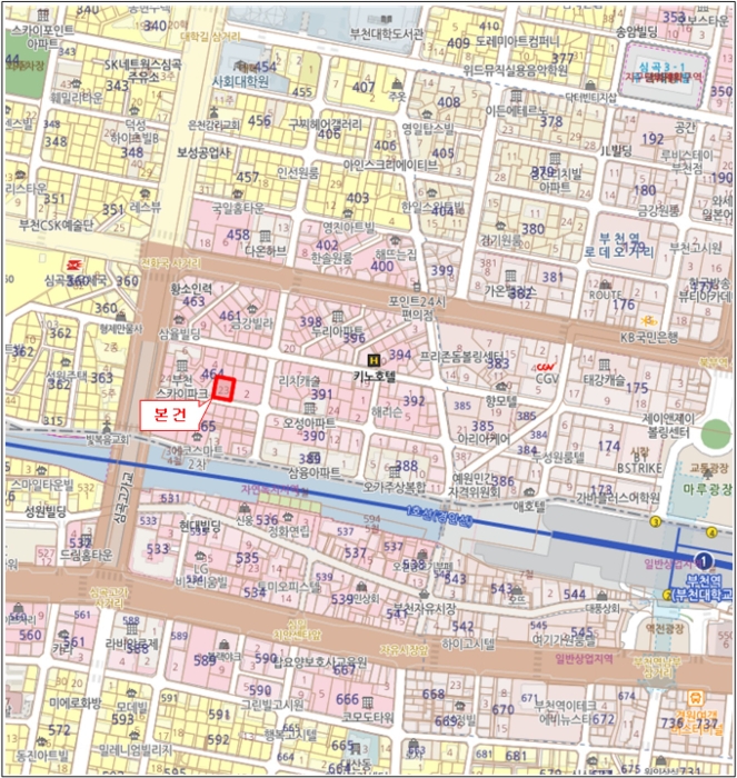 경기 부천시 원미구 심곡동 464-23, 5층508호 (심곡동,그라하씨티) 도시형생활주택 경매 사진 11