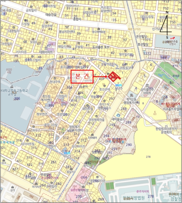 인천 미추홀구 학익동 2-25, 3층305호 외 4필지 연립주택 경매 사진 14
