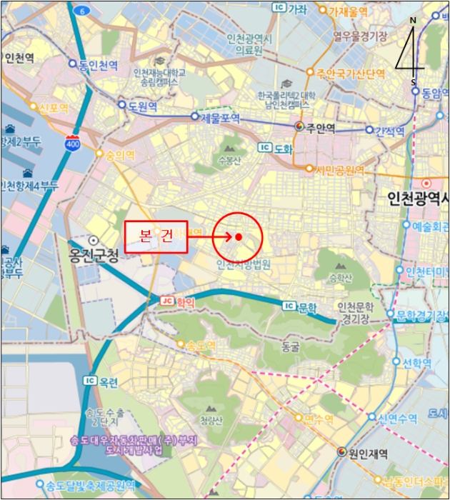 인천 미추홀구 학익동 2-25, 3층305호 외 4필지 연립주택 경매 사진 15